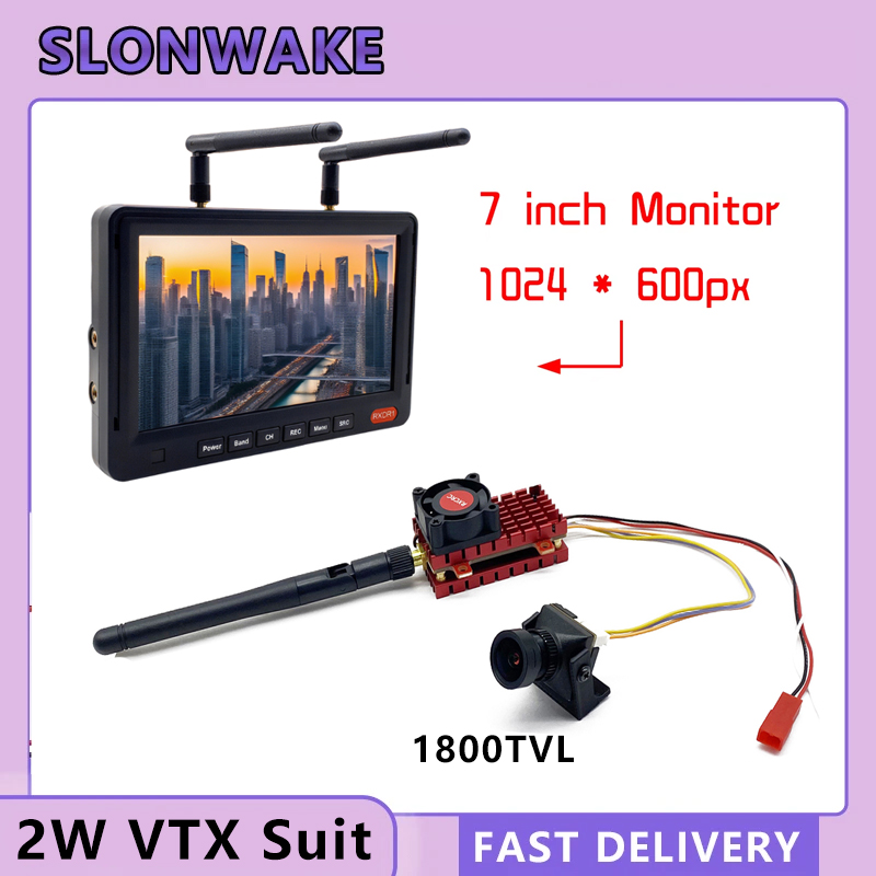 SLONWAKE 5,8G 2 Вт VTX FPV 180 – обзор и цена Drone Racing Receiver